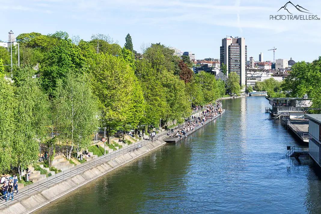 Die Promenade Oberer Letten